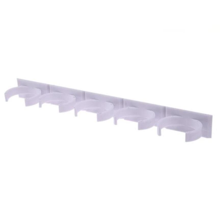 Adhesive Wall-Mounted Spice Bottle Clip Strip Organizer for Kitchen