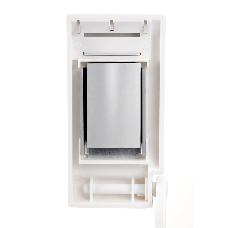 Magnetic No-Drill Paper Towel Holder for Kitchen Rolls - White